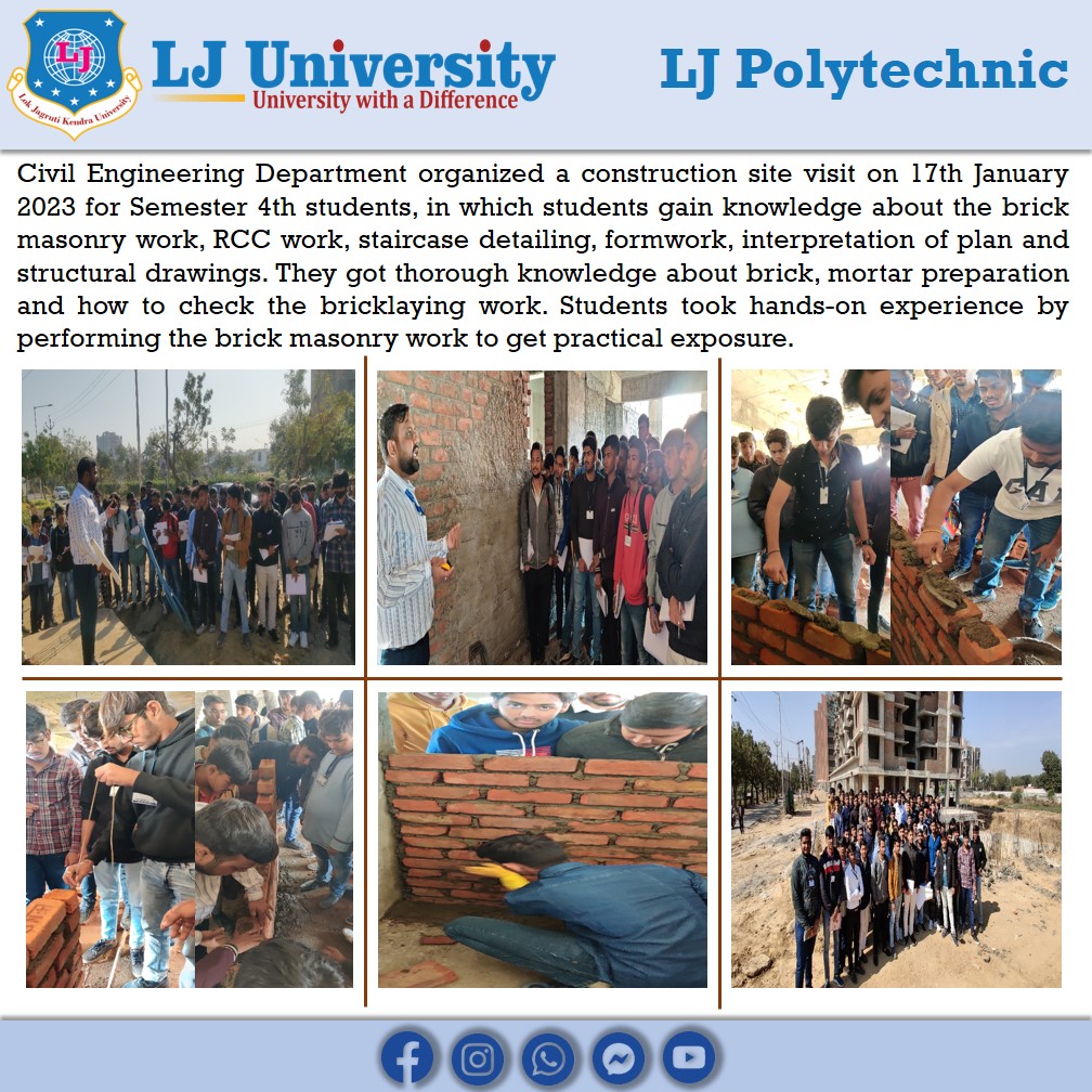 Industrial Visit-Civil Engineering