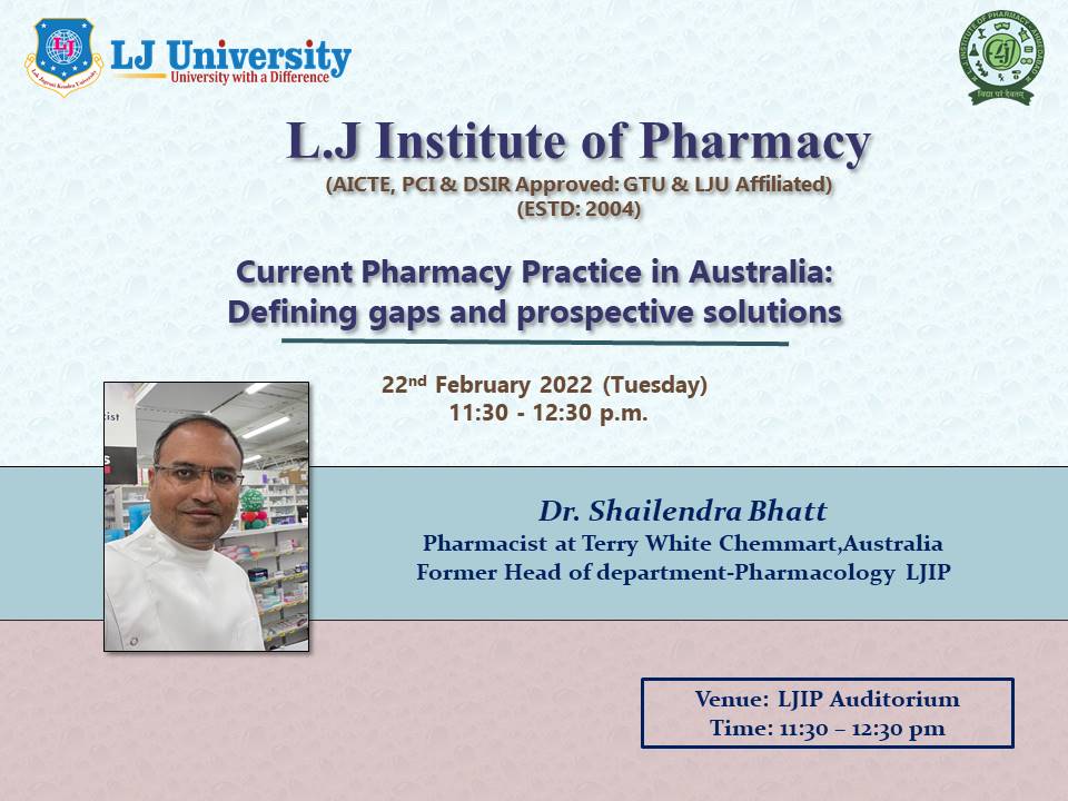 Current Pharmacy Practice in Australia: Defining Gaps and Prospective Solutions 