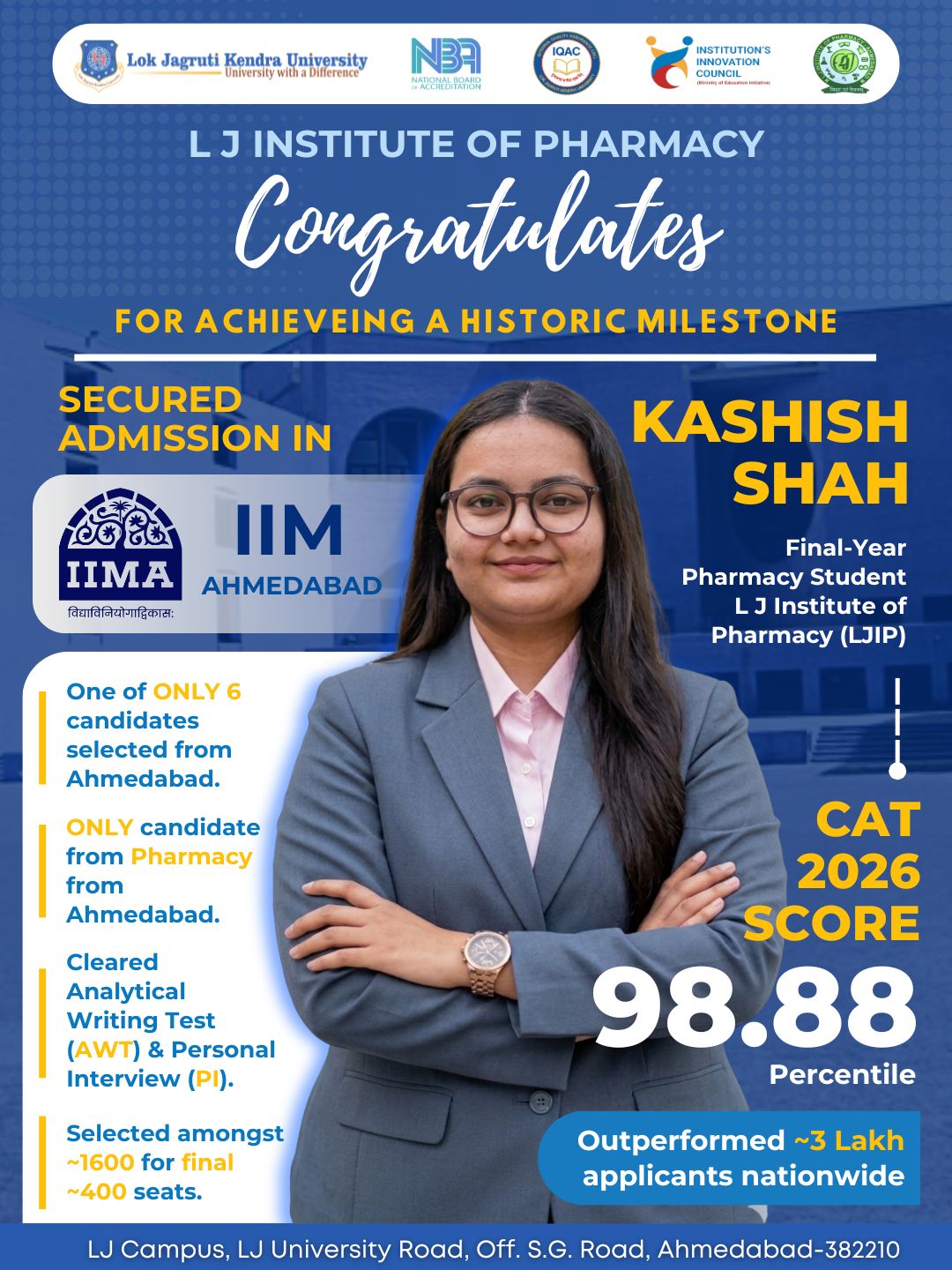 Proud Moment for LJIP