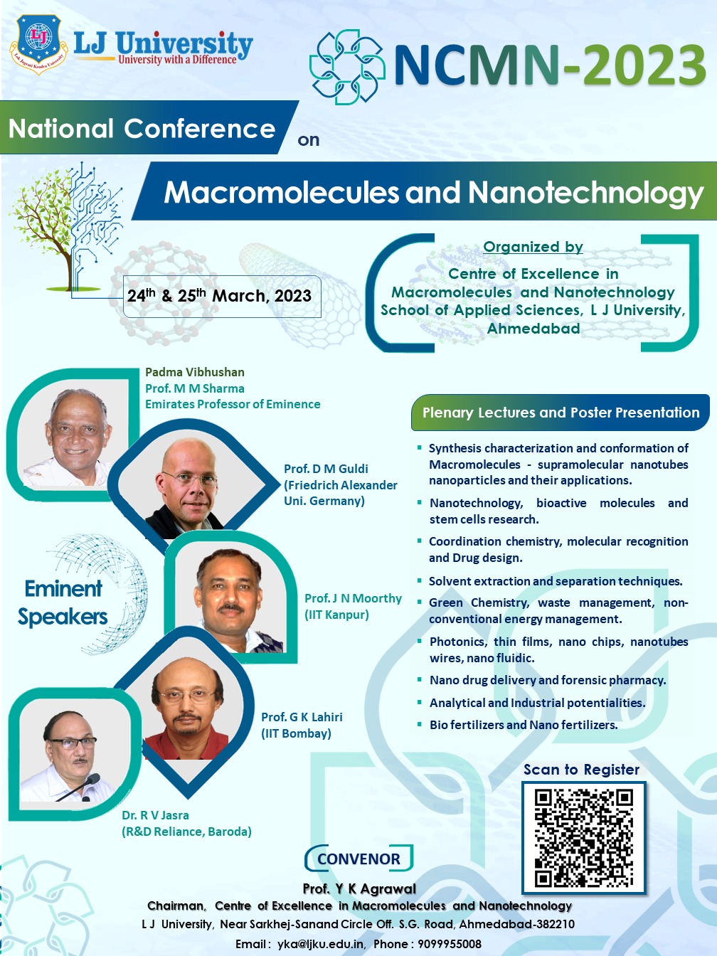National Conference on Macromolecules and Nanotechnology 