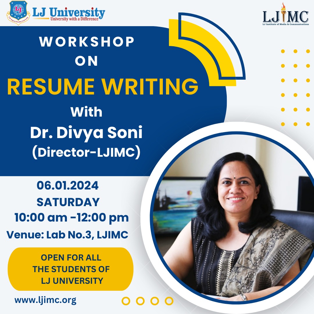 Workshop on Resume Writing